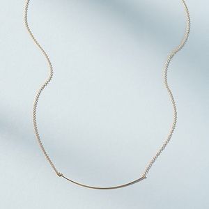 Anthropologie Gold Arc Necklace